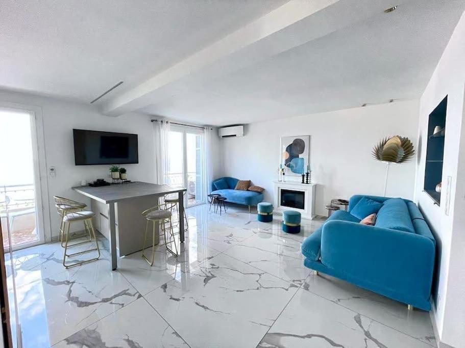 Beach Front, Superbe Appartement Pour 4 Personnes Nicea Zewnętrze zdjęcie