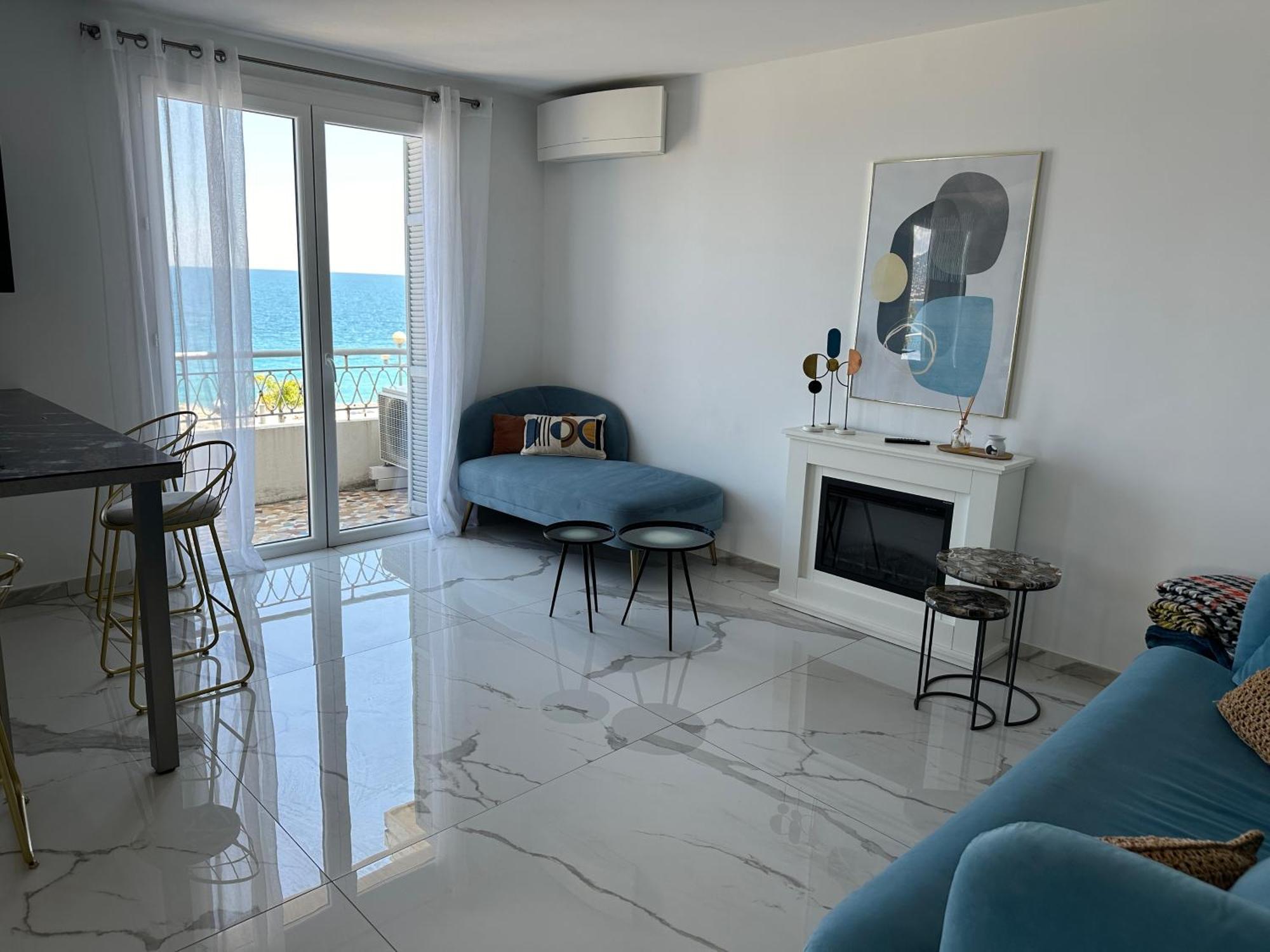 Beach Front, Superbe Appartement Pour 4 Personnes Nicea Zewnętrze zdjęcie